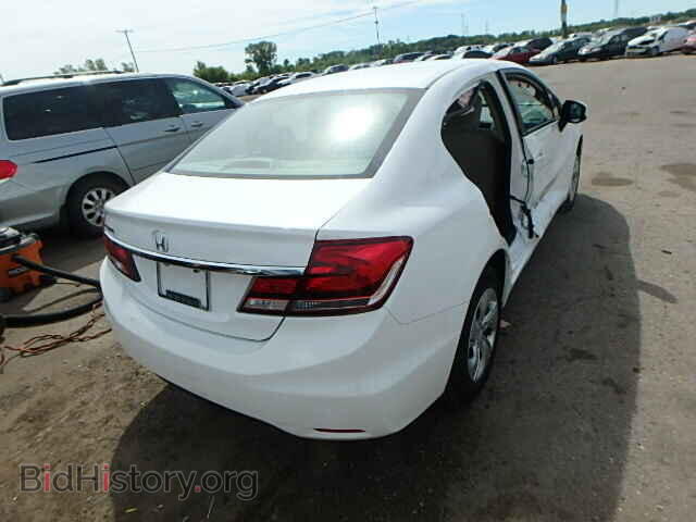2013 HONDA CIVIC - VIN: 19XFB2F54DE055521 - Фото 4