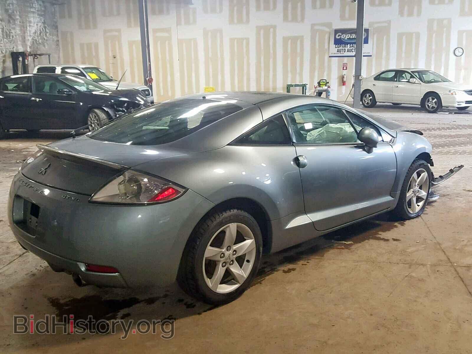 2007 MITSUBISHI ECLIPSE - VIN: 4A3AK34T87E009477 - Фото 4