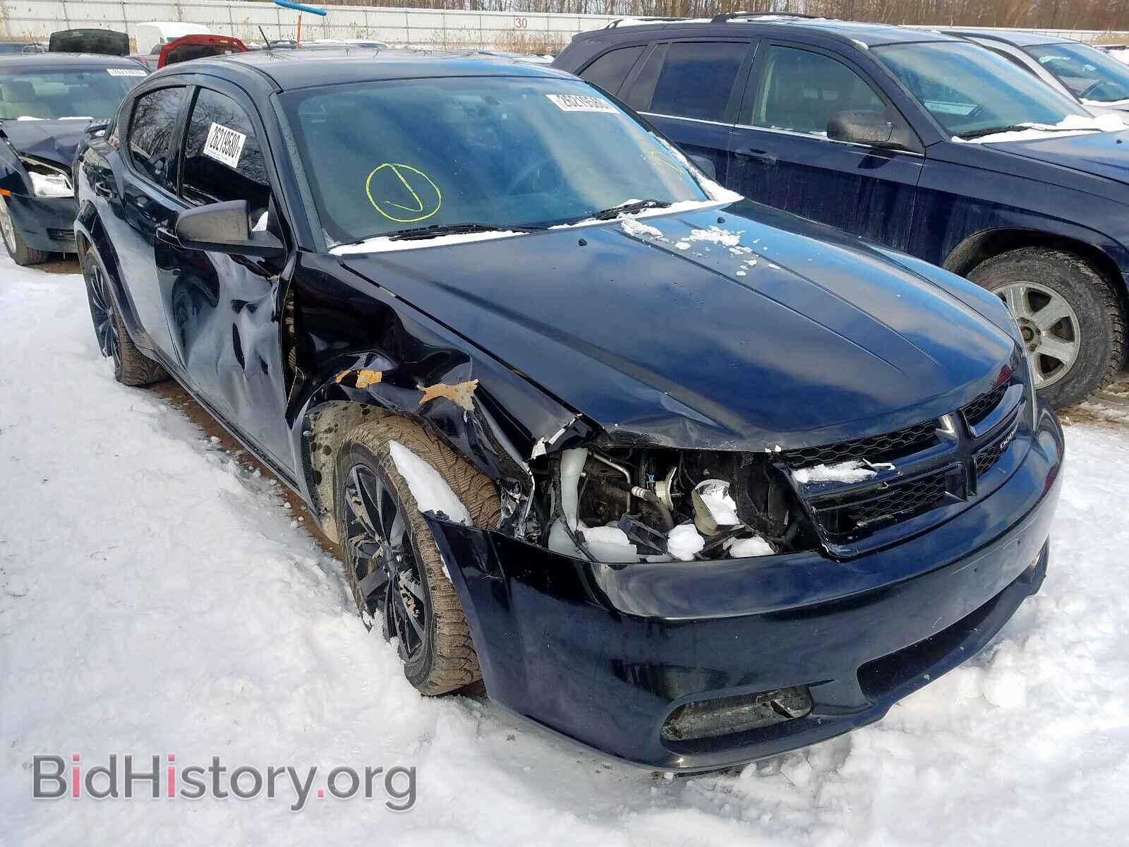 Photo 1C3CDZAB2DN772423 - DODGE AVENGER 2013