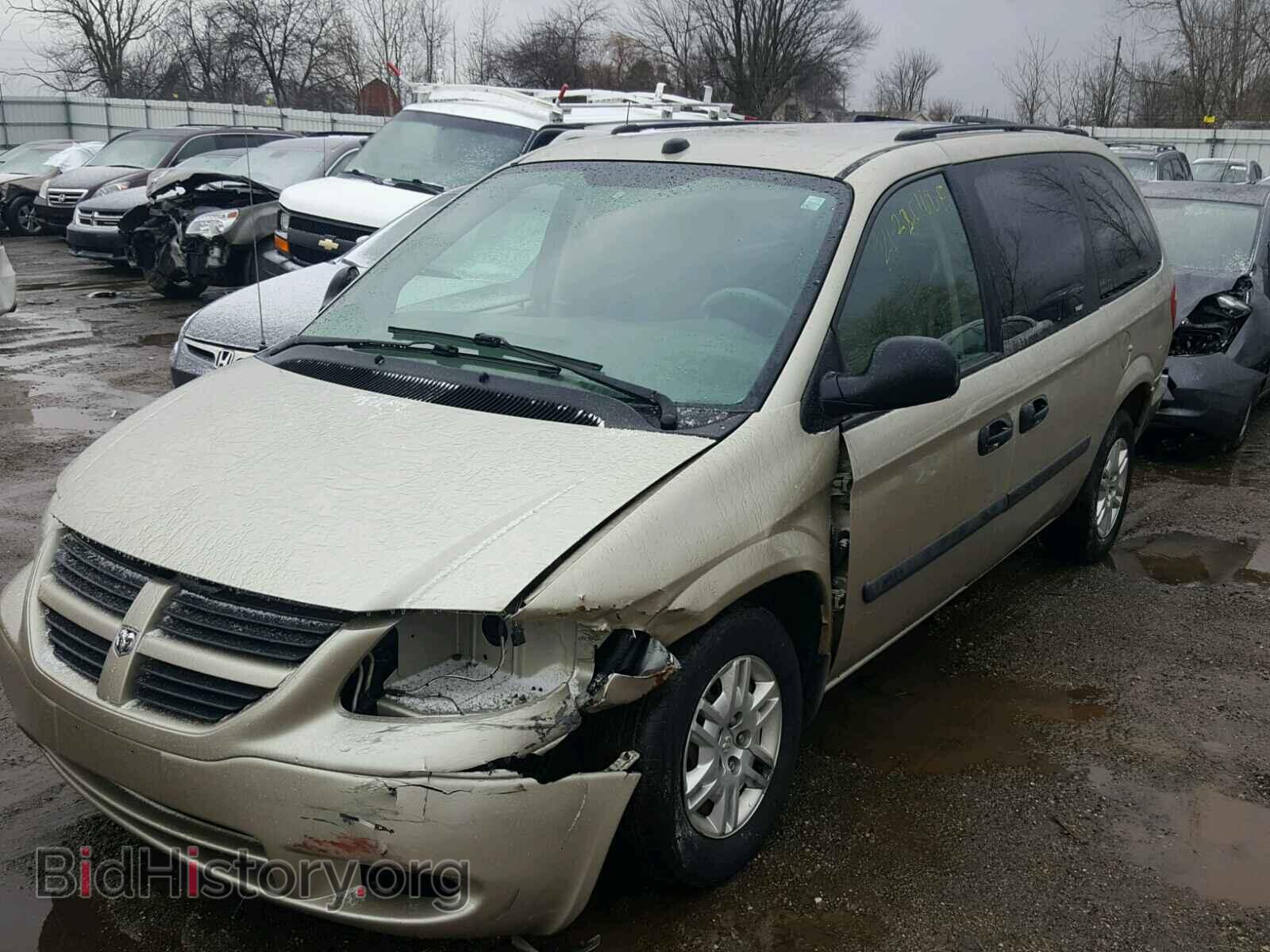 2005 DODGE CARAVAN - VIN: 1D4GP24R75B424501 - Фото 2