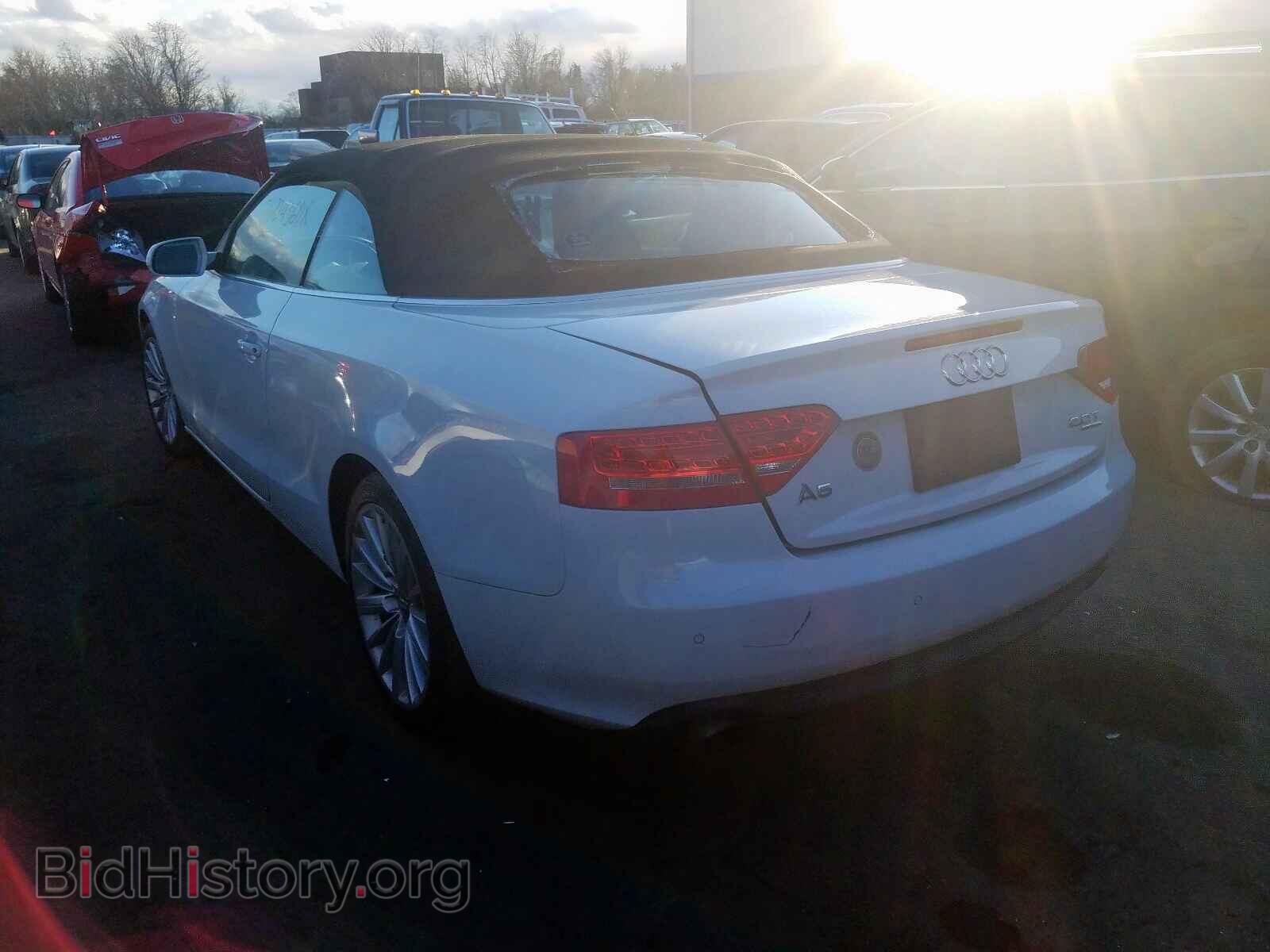 2012 AUDI A5 PREMIUM - VIN: WAULFAFHXCN001479 - Photo 3