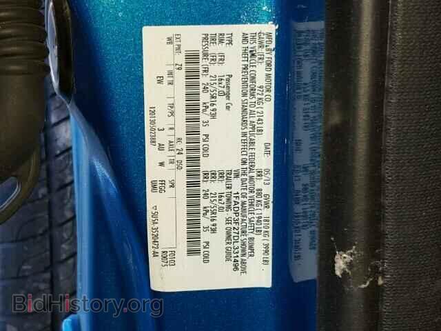 2013 FORD FOCUS - VIN: 1FADP3F27DL331496 - Photo 10