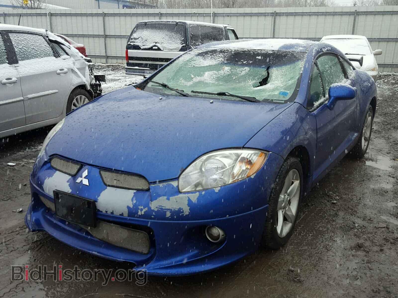 2006 MITSUBISHI ECLIPSE - VIN: 4A3AK24F66E040696 - Фото 2