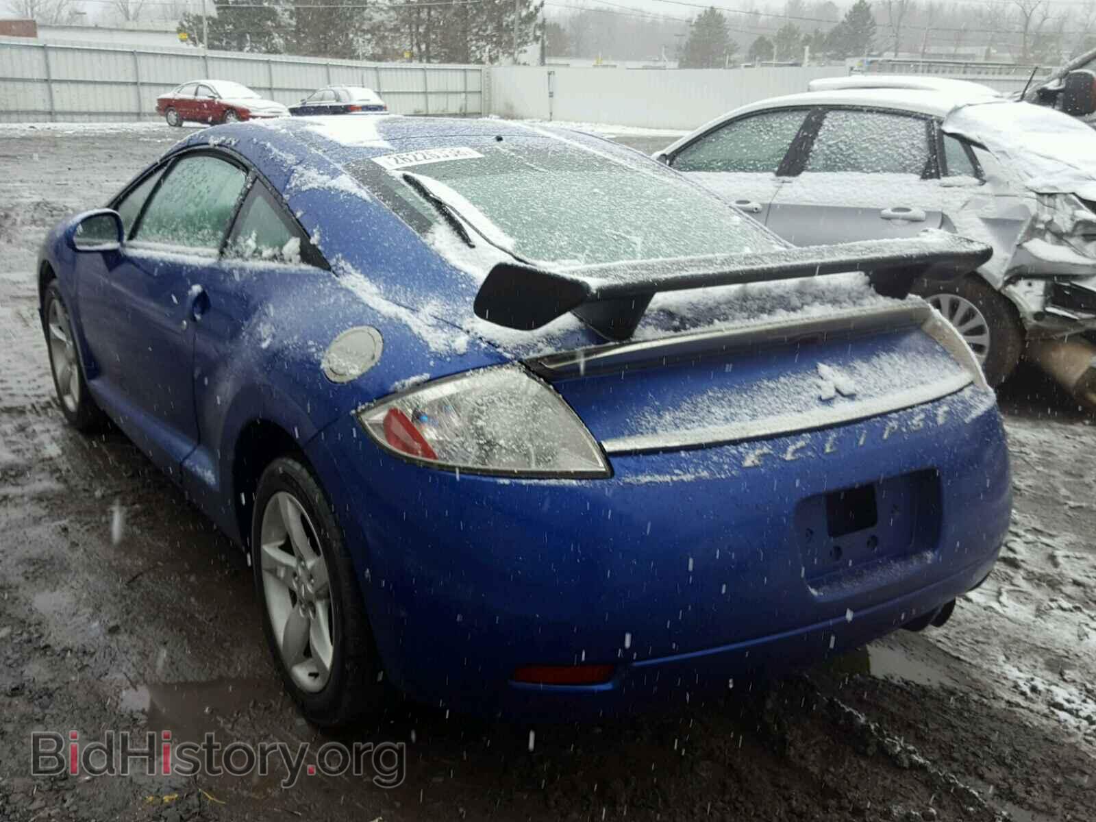 2006 MITSUBISHI ECLIPSE - VIN: 4A3AK24F66E040696 - Фото 3