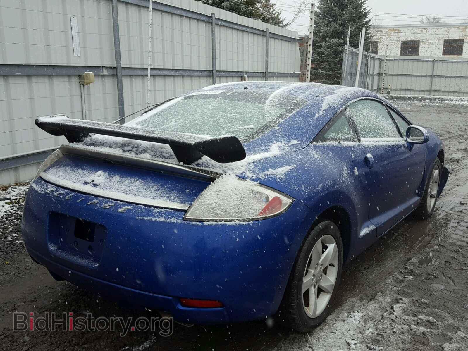 2006 MITSUBISHI ECLIPSE - VIN: 4A3AK24F66E040696 - Фото 4