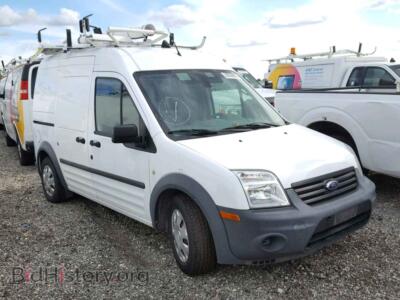 2012 Ford TRANSIT CO, белый — VIN NM0LS7AN7CT083422, Copart