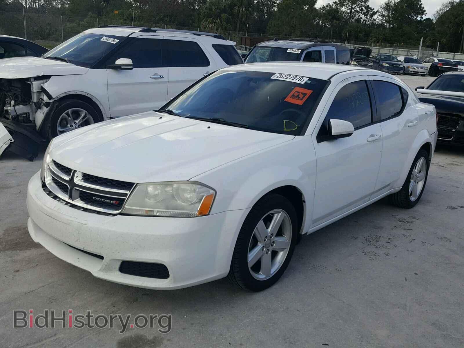 2012 DODGE AVENGER - VIN: 1C3CDZCB5CN218014 - Фото 2