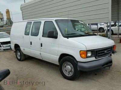 2006 Ford ECONOLINE, white — VIN 1FTRE14WX6HA66689, Copart