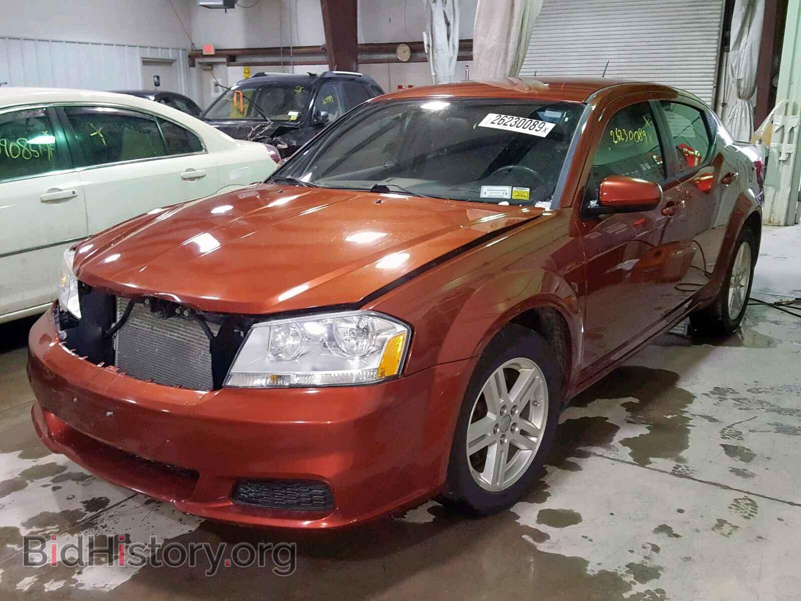 2012 DODGE AVENGER - VIN: 1C3CDZCB2CN154529 - Фото 2