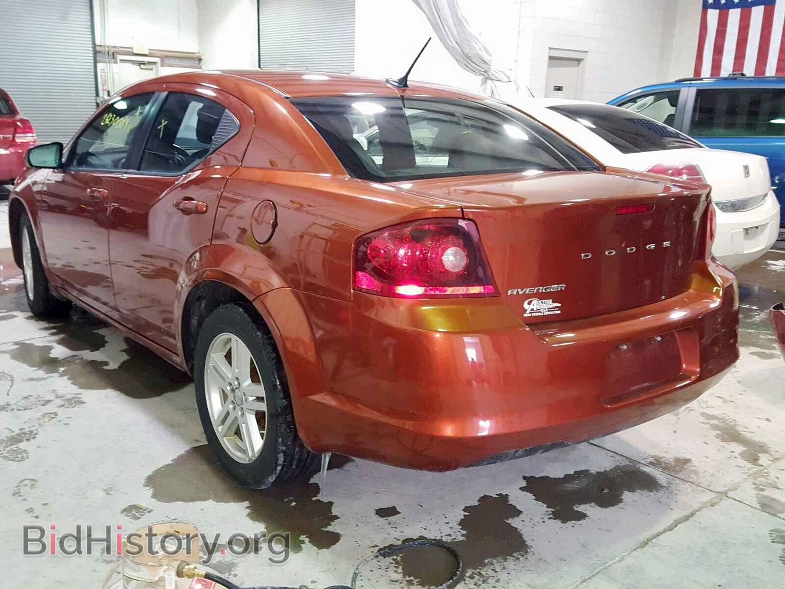 2012 DODGE AVENGER - VIN: 1C3CDZCB2CN154529 - Фото 3