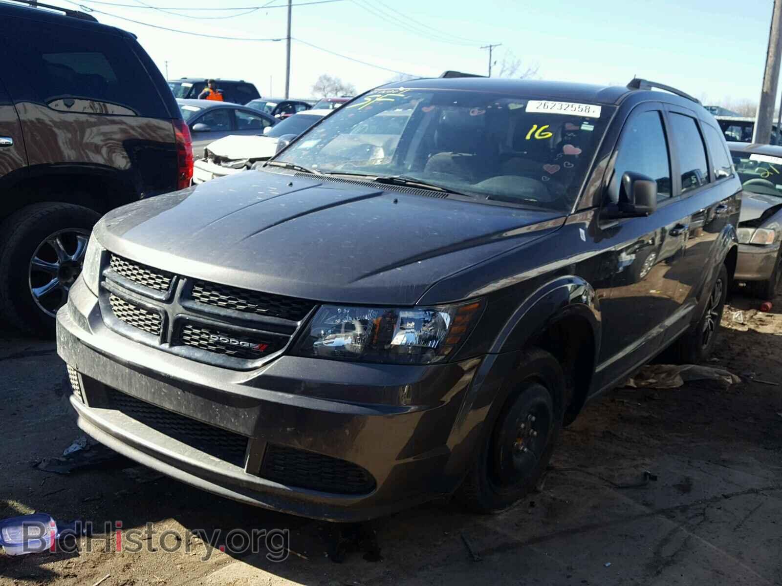 2017 DODGE JOURNEY - VIN: 3C4PDCAB3HT573235 - Фото 2