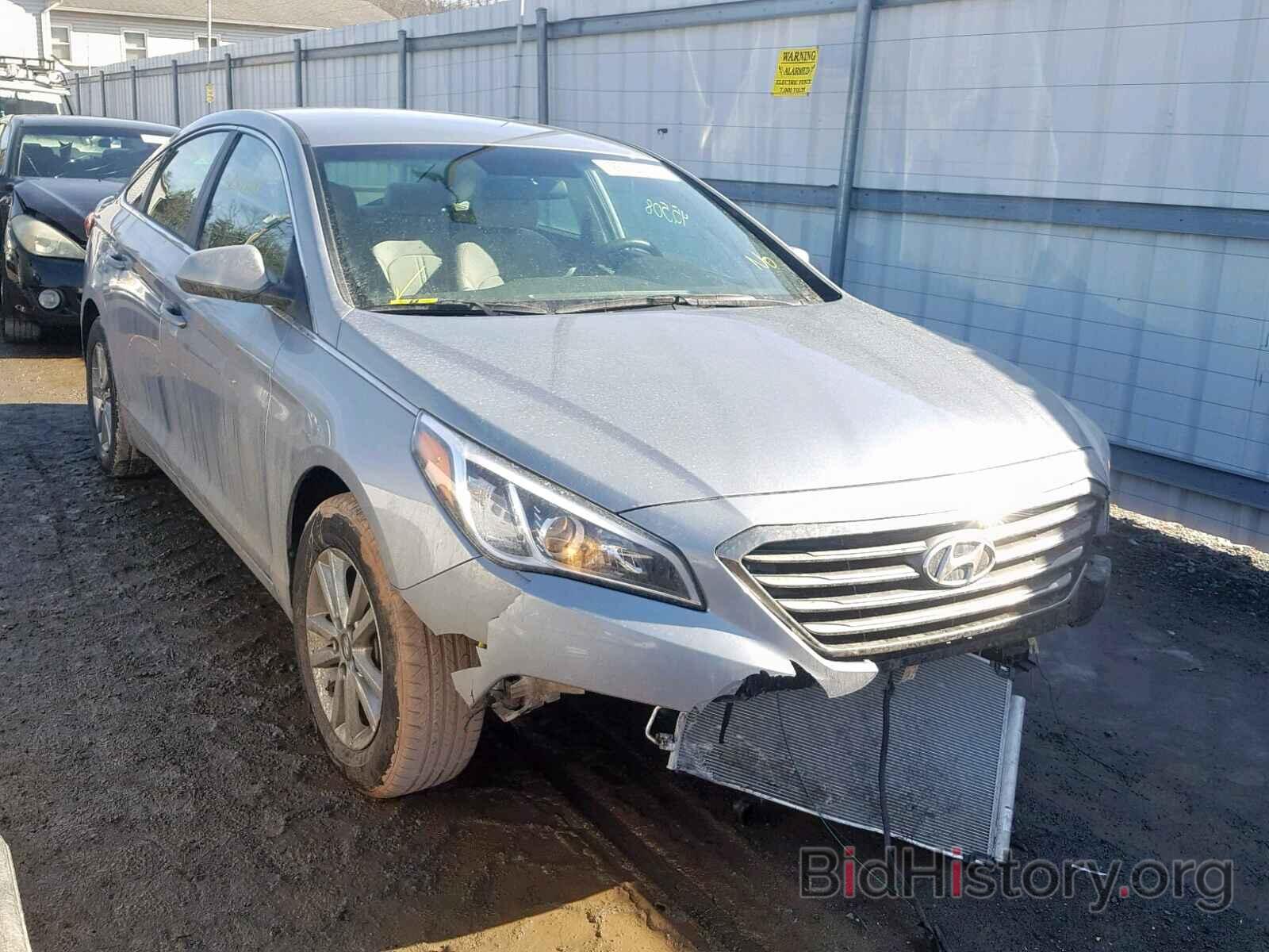 Фотография 5NPE24AF3HH535378 - HYUNDAI SONATA 2017