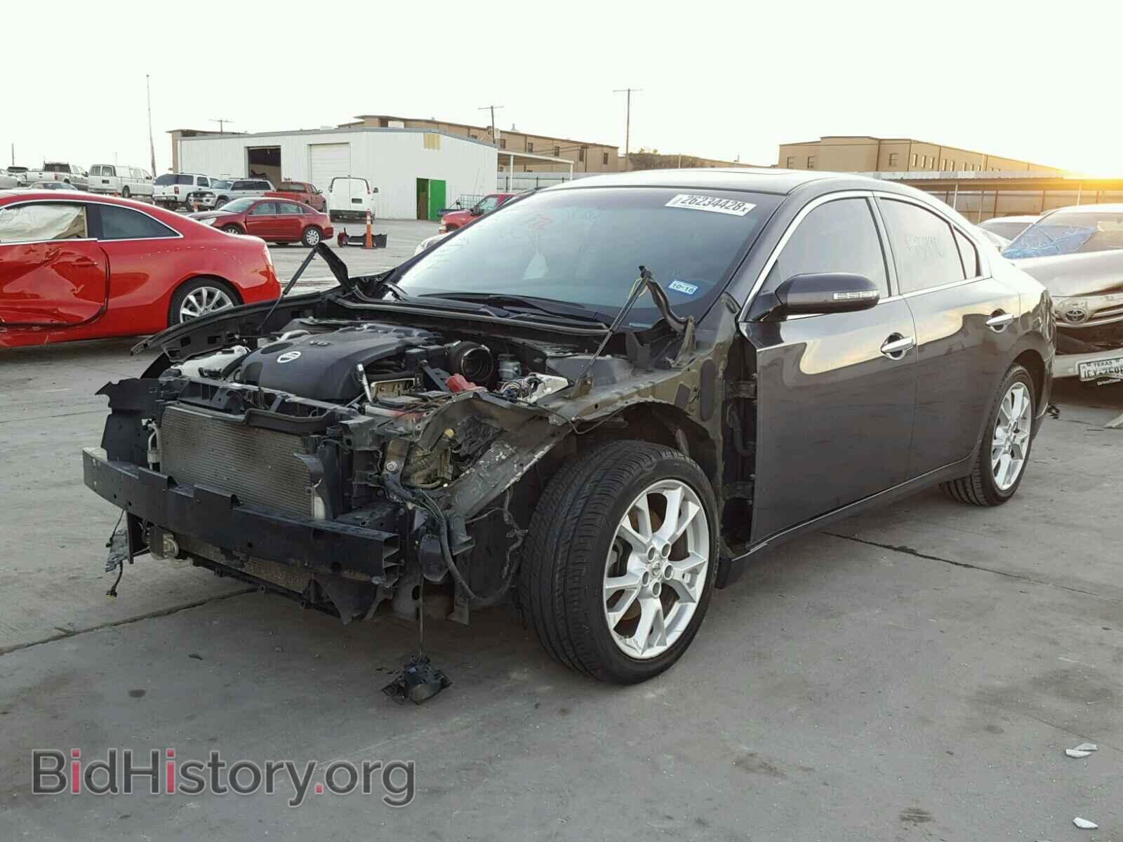 2013 NISSAN MAXIMA S - VIN: 1N4AA5AP1DC825131 - Фото 2