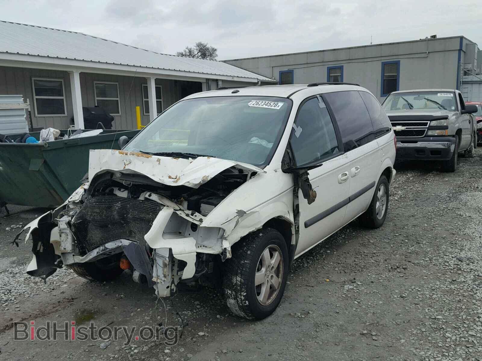 2007 DODGE CARAVAN - VIN: 1D4GP45R07B237260 - Фото 2