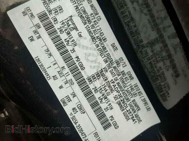 2013 FORD FOCUS - VIN: 1FADP3E29DL257841 - Photo 10
