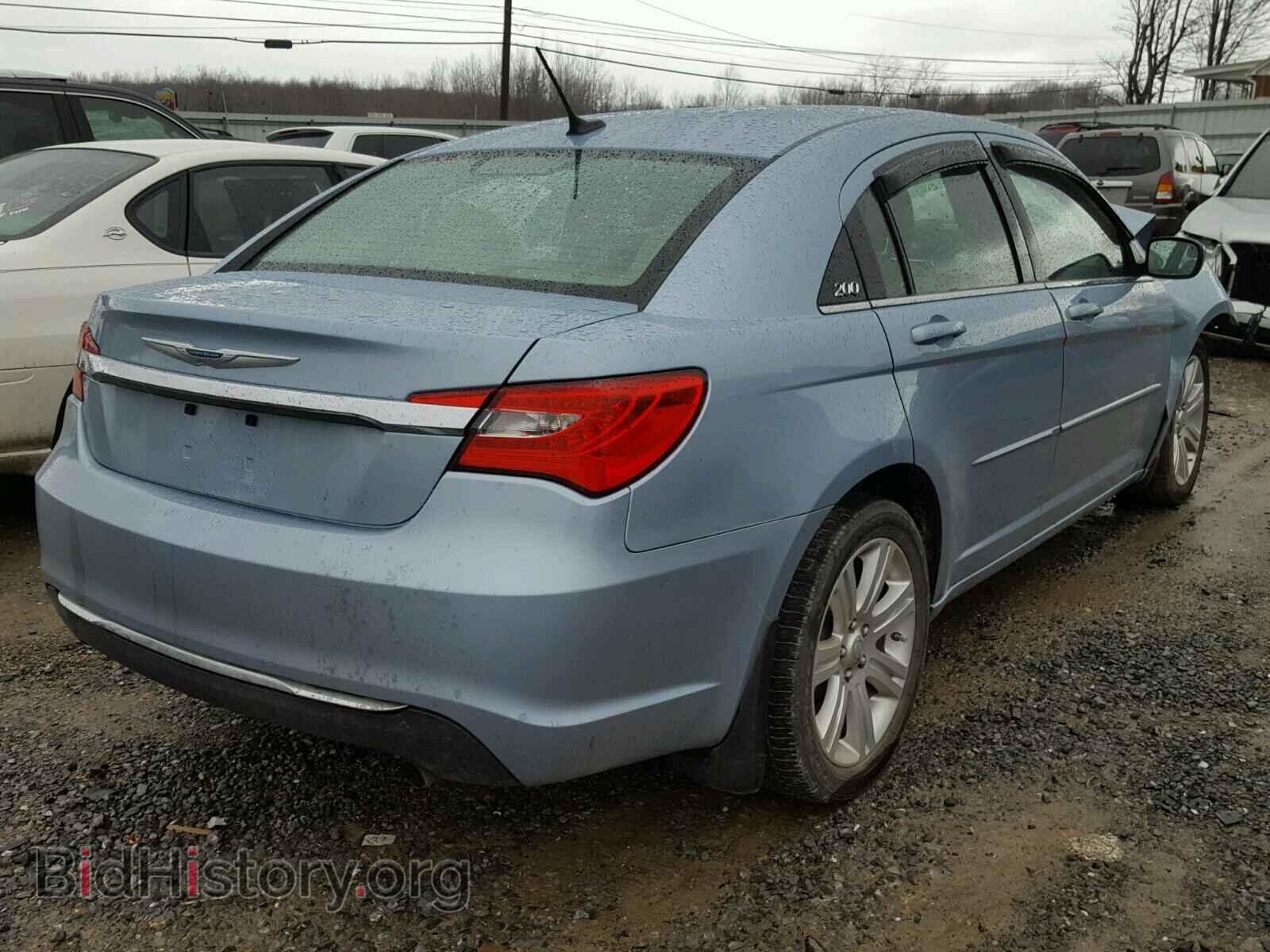 2012 CHRYSLER 200 - VIN: 1C3CCBAB6CN207455 - Фото 4