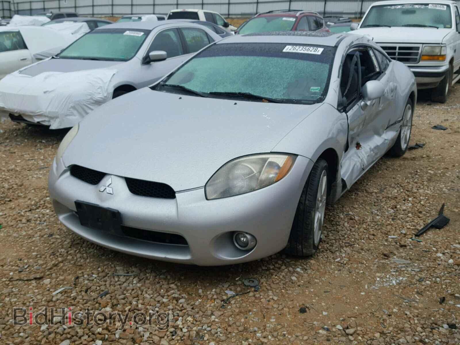 2006 MITSUBISHI ECLIPSE - VIN: 4A3AK34T96E003718 - Фото 2