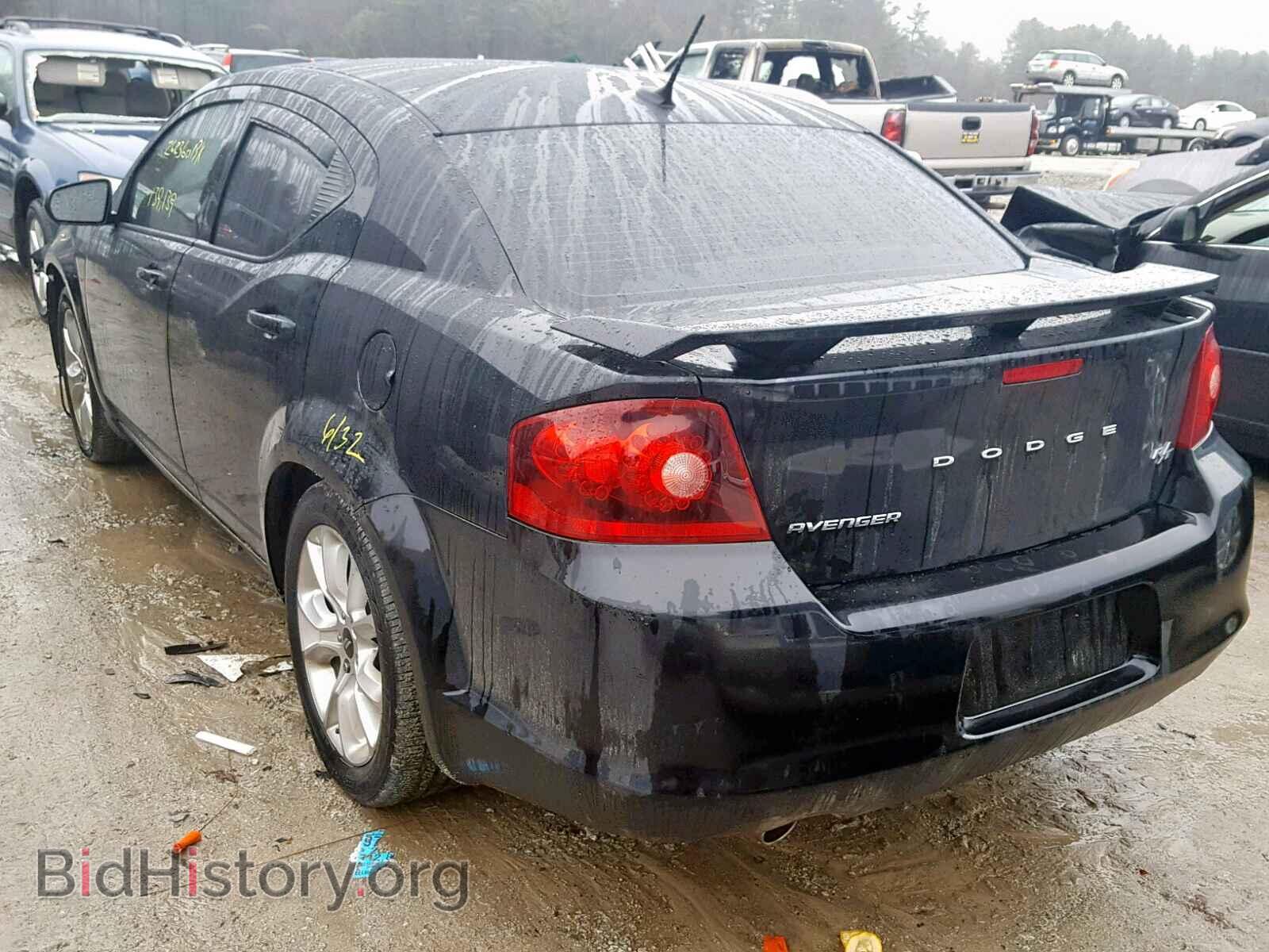 2014 DODGE AVENGER - VIN: 1C3CDZBG1EN166350 - Фото 3