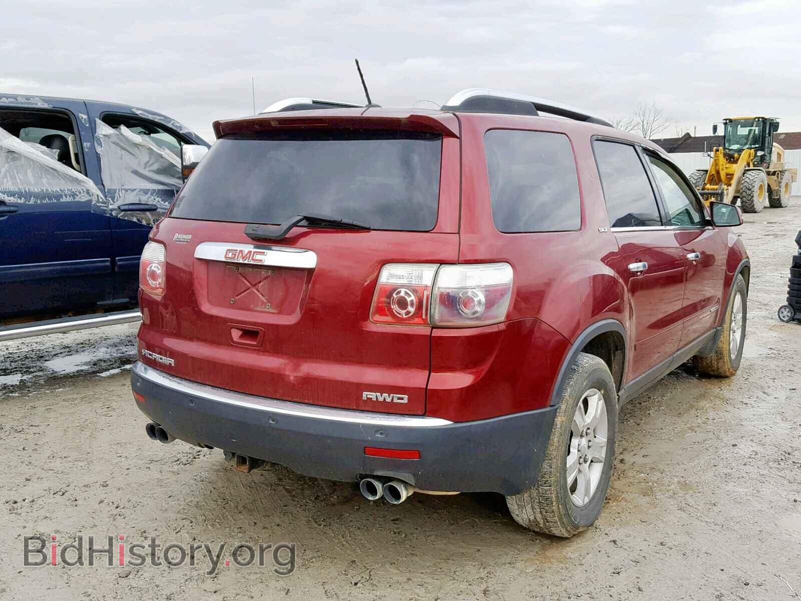 2007 GMC ACADIA SLT - VIN: 1GKEV33747J132995 - Фото 4