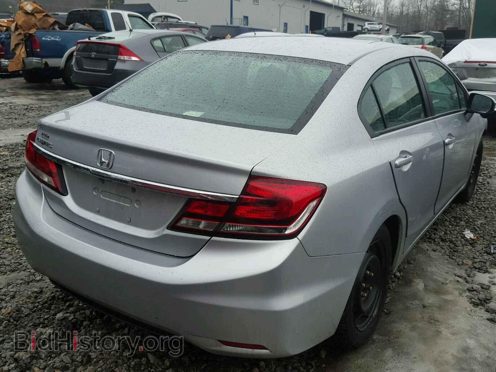 2014 HONDA CIVIC - VIN: 2HGFB2F8XEH532017 - Фото 4