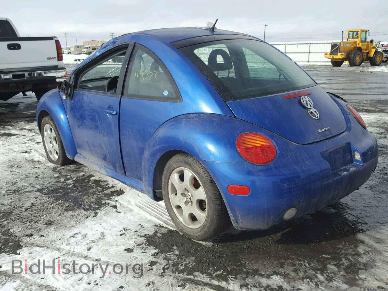 2002 VOLKSWAGEN BEETLE - VIN: 3VWCD21C72M402147 - Фото 3