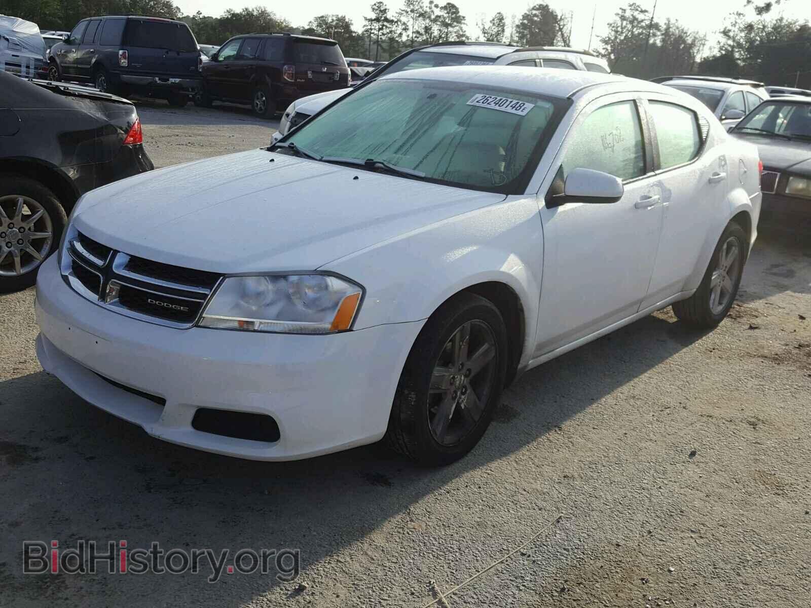 2011 DODGE AVENGER - VIN: 1B3BD1FB4BN577309 - Фото 2