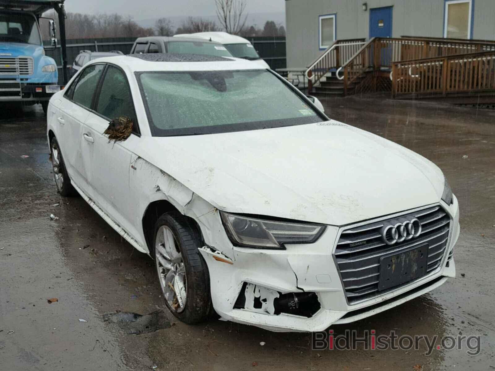 Фотография WAUDNAF44HN045702 - AUDI A4 2017