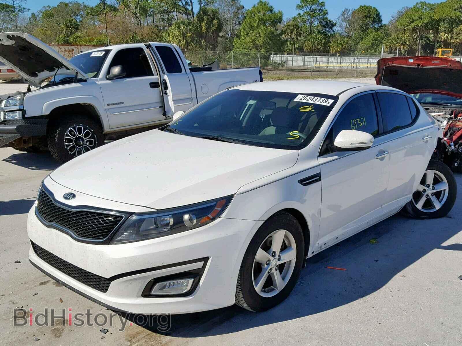 2015 KIA OPTIMA - VIN: KNAGM4A77F5551833 - Photo 2