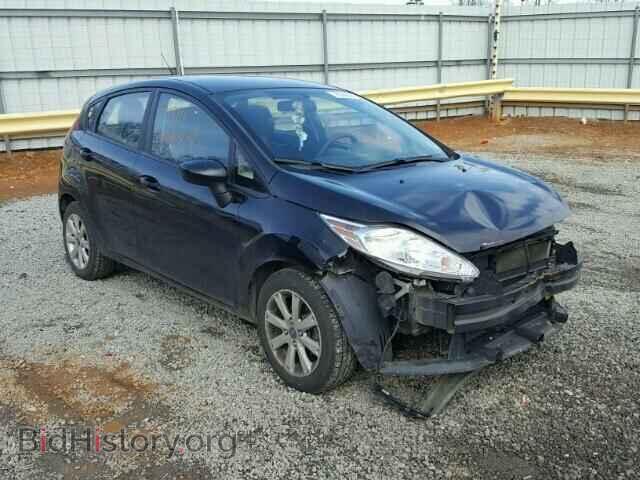 2012 Ford FIESTA Fiesta SE (VIN 3FADP4EJ6CM216433) — фото 1 из 10, Copart, повреждение: передняя часть