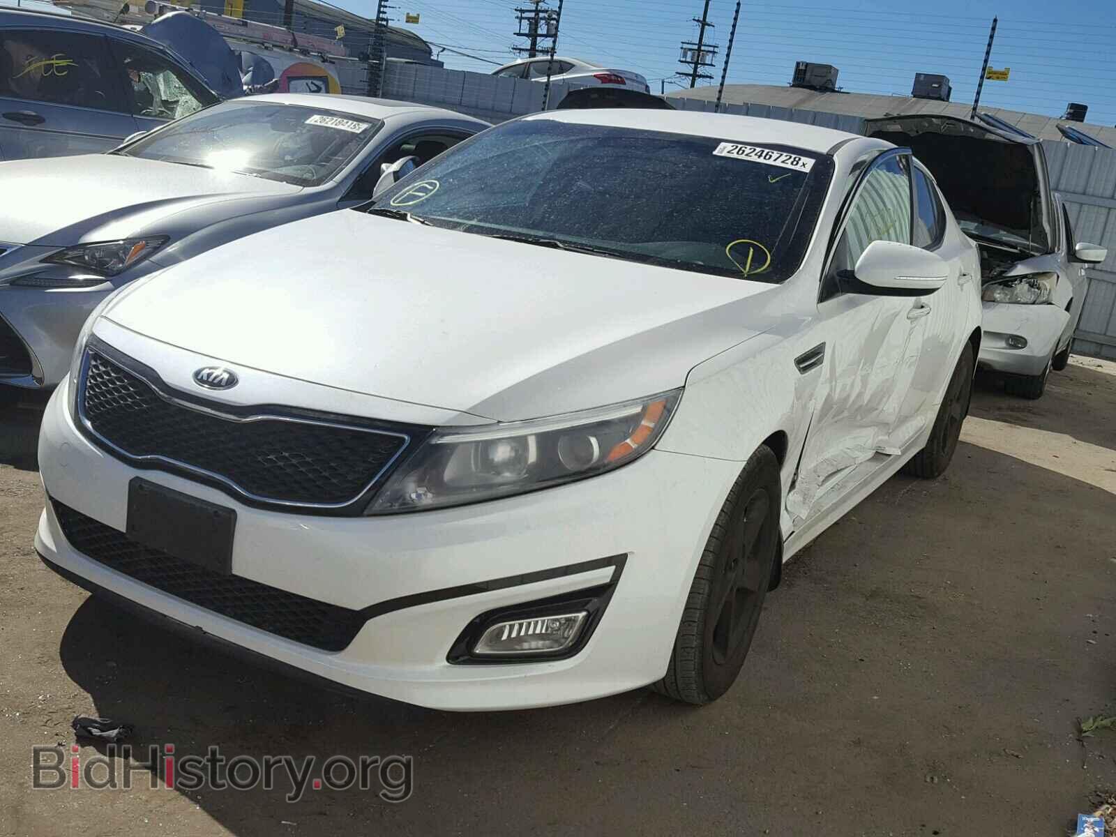 2015 KIA OPTIMA - VIN: KNAGM4A73F5650021 - Фото 2