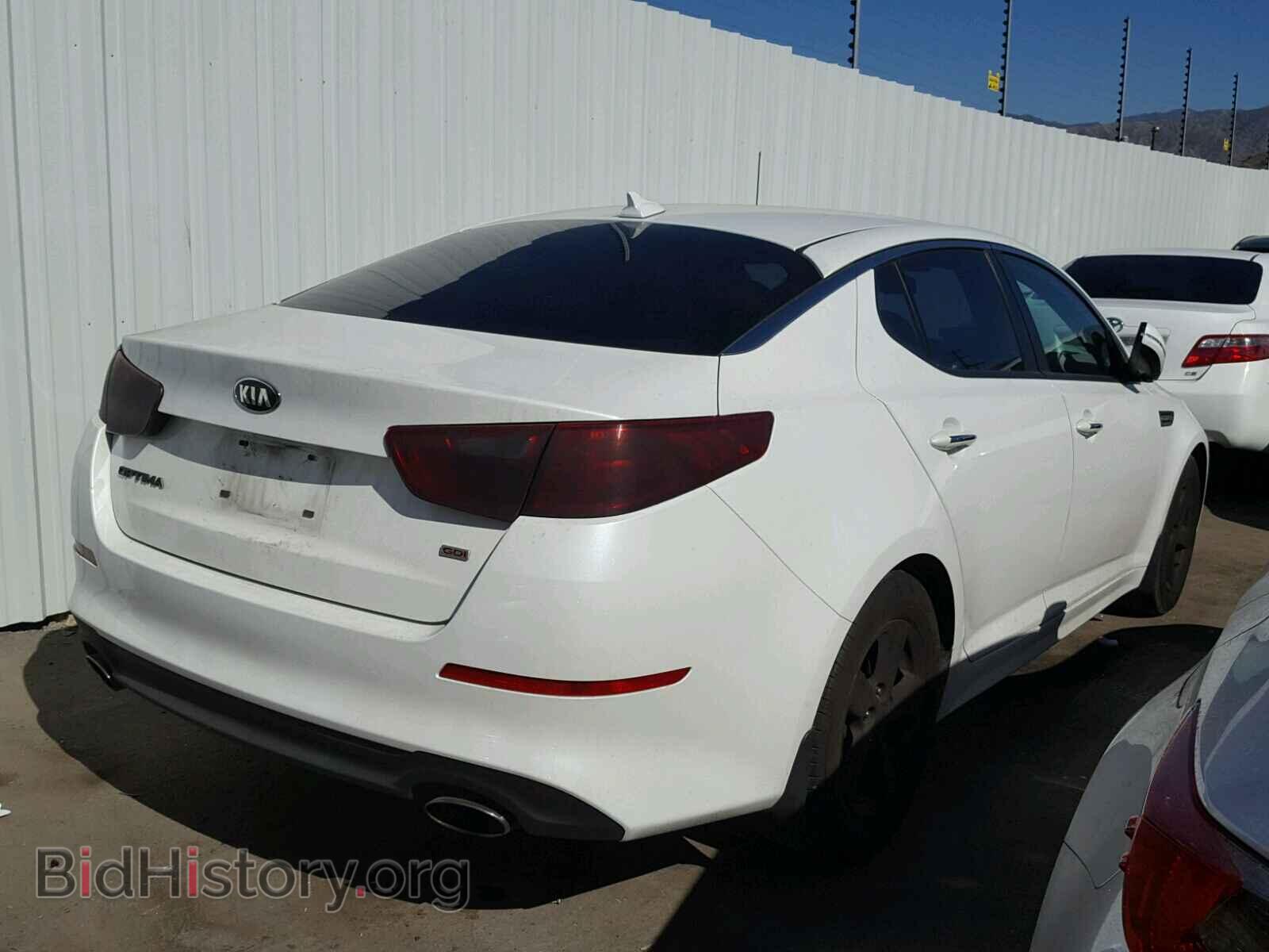 2015 KIA OPTIMA - VIN: KNAGM4A73F5650021 - Фото 4