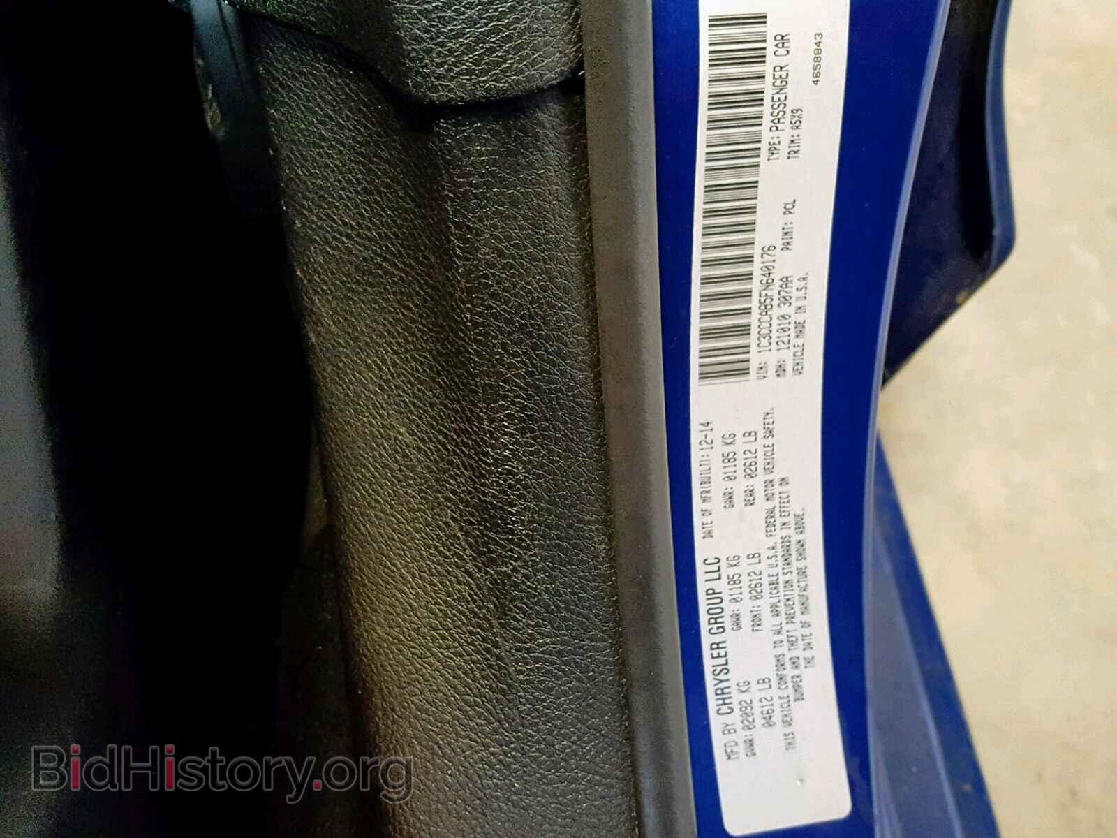 2015 CHRYSLER 200 - VIN: 1C3CCCAB5FN640176 - Photo 10