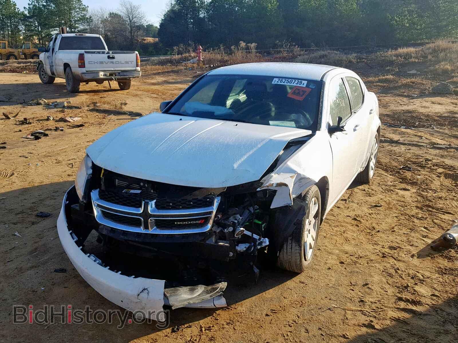 2014 DODGE AVENGER - VIN: 1C3CDZAB8EN177898 - Фото 2