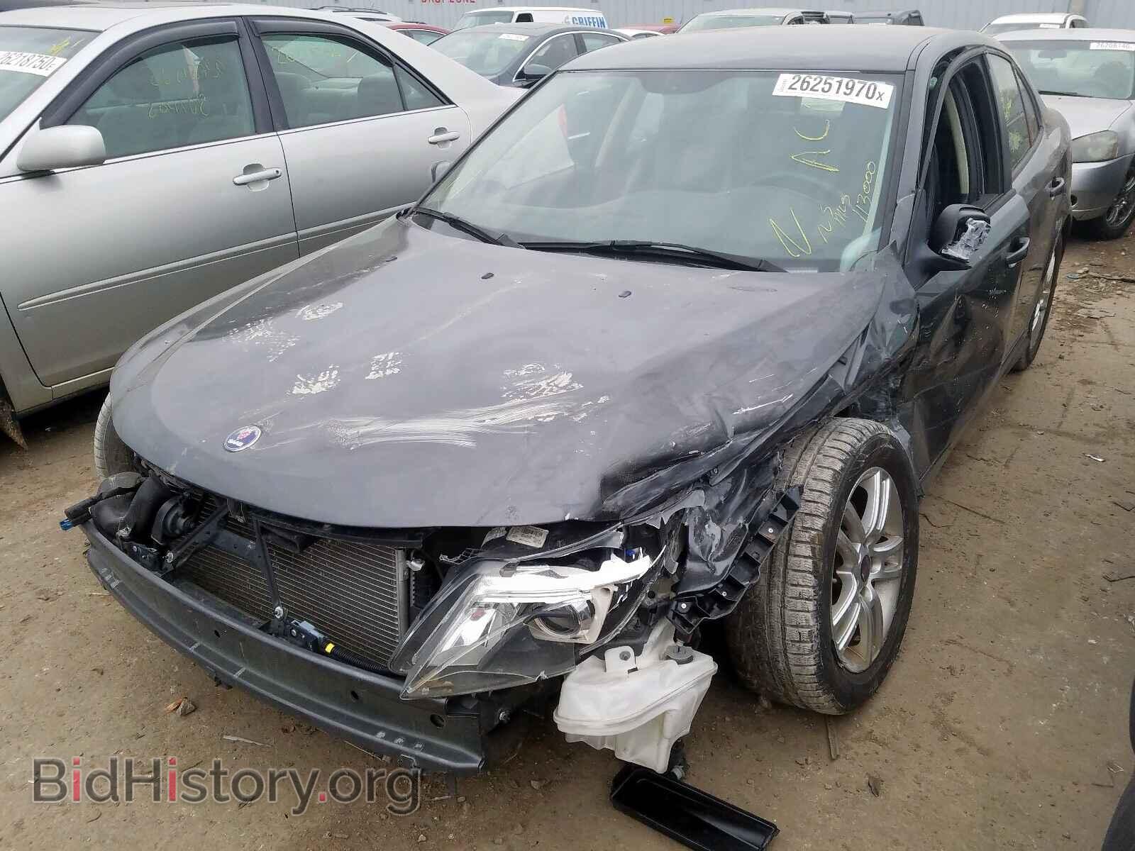 2011 SAAB 9 3 - VIN: YS3FA4CY1B1305836 - Фото 2
