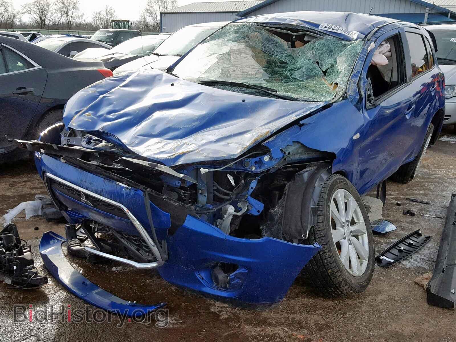 2015 MITSUBISHI OUTLANDER - VIN: 4A4AP3AUXFE017959 - Фото 2