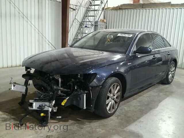2013 AUDI A6 - VIN: WAUHGAFC9DN158218 - Фото 2