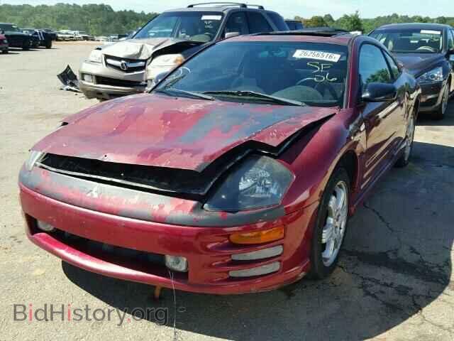 2000 MITSUBISHI ECLIPSE - VIN: 4A3AC84L2YE110994 - Фото 2