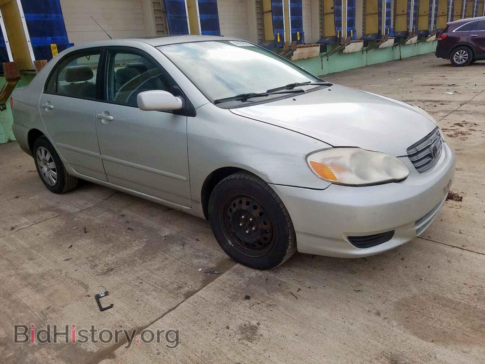 Photo 2T1BR38E43C134455 - TOYOTA COROLLA 2003
