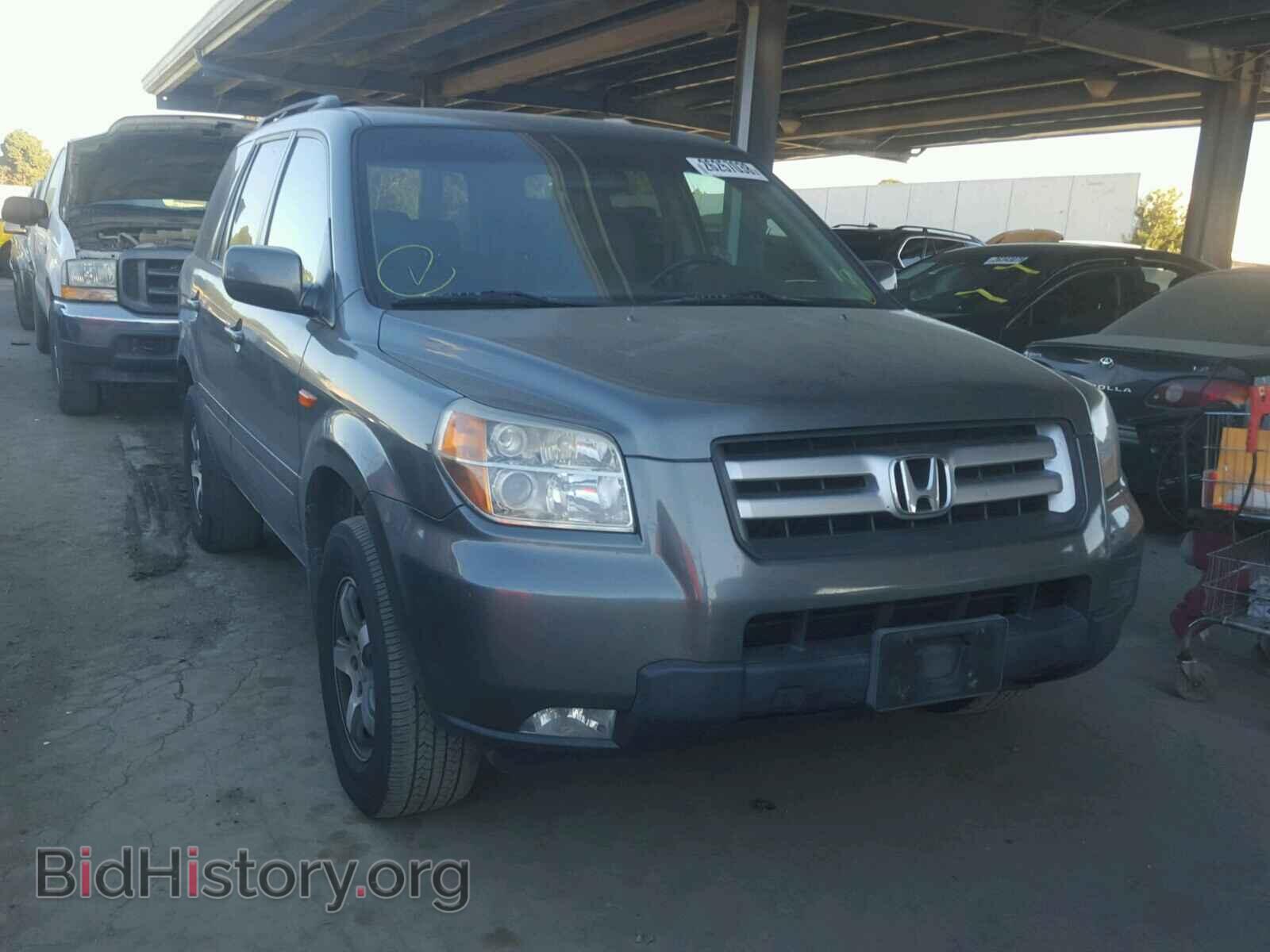 Фотография 5FNYF18747B025598 - HONDA PILOT 2007