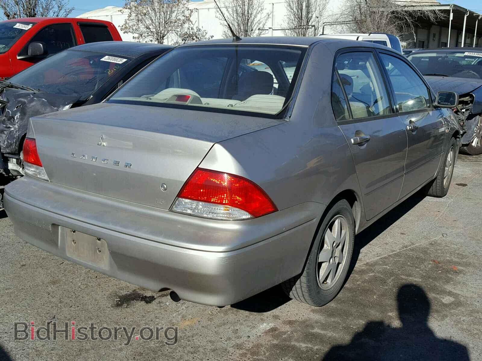 2002 MITSUBISHI LANCER - VIN: JA3AJ36E12U046209 - Фото 4