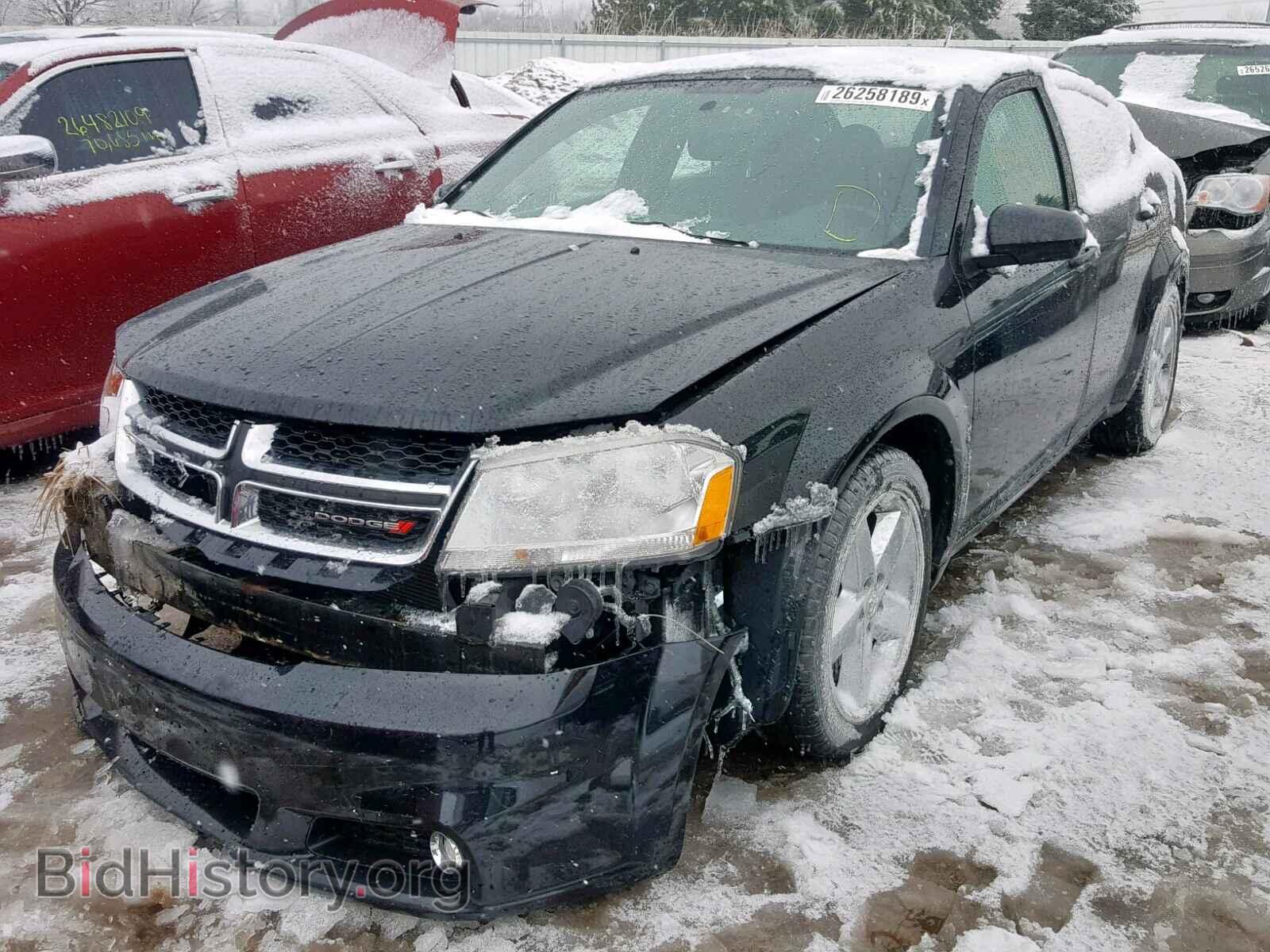 2013 DODGE AVENGER - VIN: 1C3CDZCB9DN710983 - Фото 2