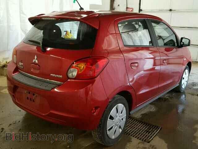 2015 MITSUBISHI MIRAGE - VIN: ML32A3HJ7FH033465 - Фото 4