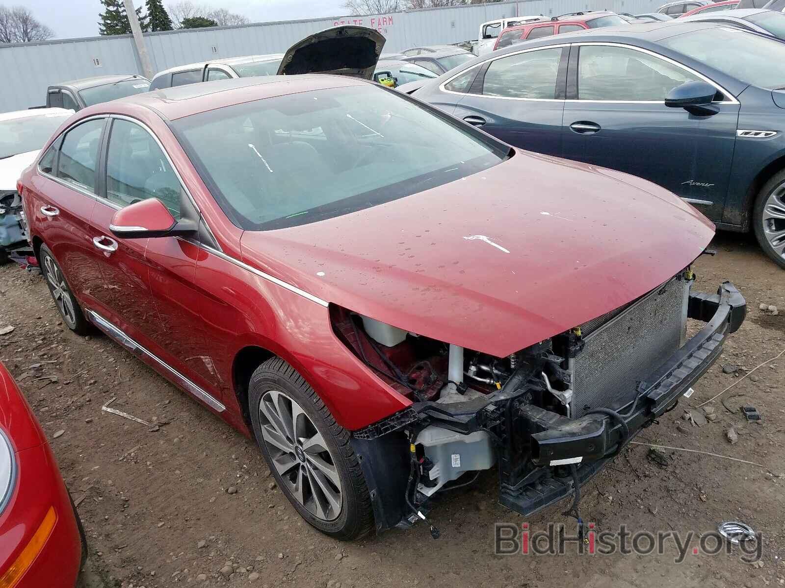 Фотография 5NPE34AF6GH423024 - HYUNDAI SONATA 2016