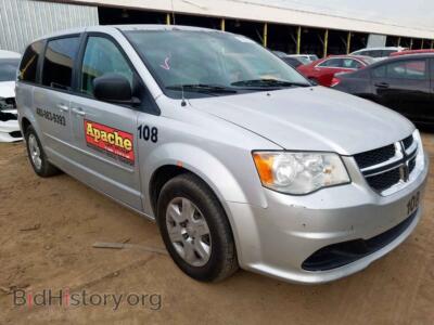 2011 Dodge CARAVAN Grand Cara, silver — VIN 2D4RN4DG8BR600817, Copart