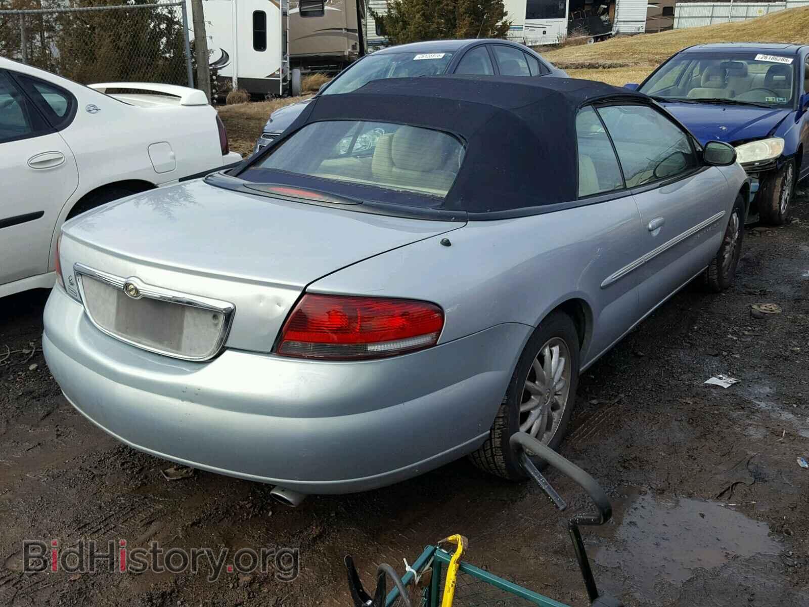 2001 CHRYSLER SEBRING - VIN: 1C3EL65U21N725720 - Фото 4