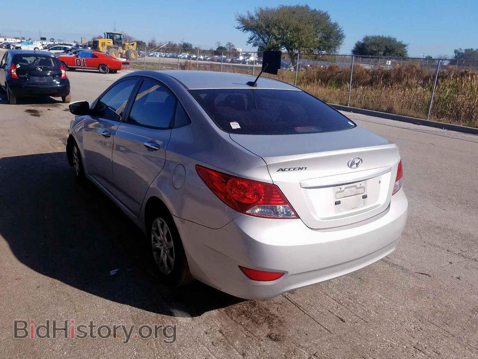 2013 HYUNDAI ACCENT - VIN: KMHCT4AE8DU450494 - Фото 3