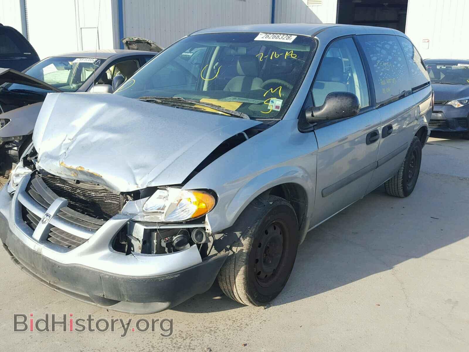 2006 DODGE CARAVAN - VIN: 1D4GP25B56B657022 - Фото 2