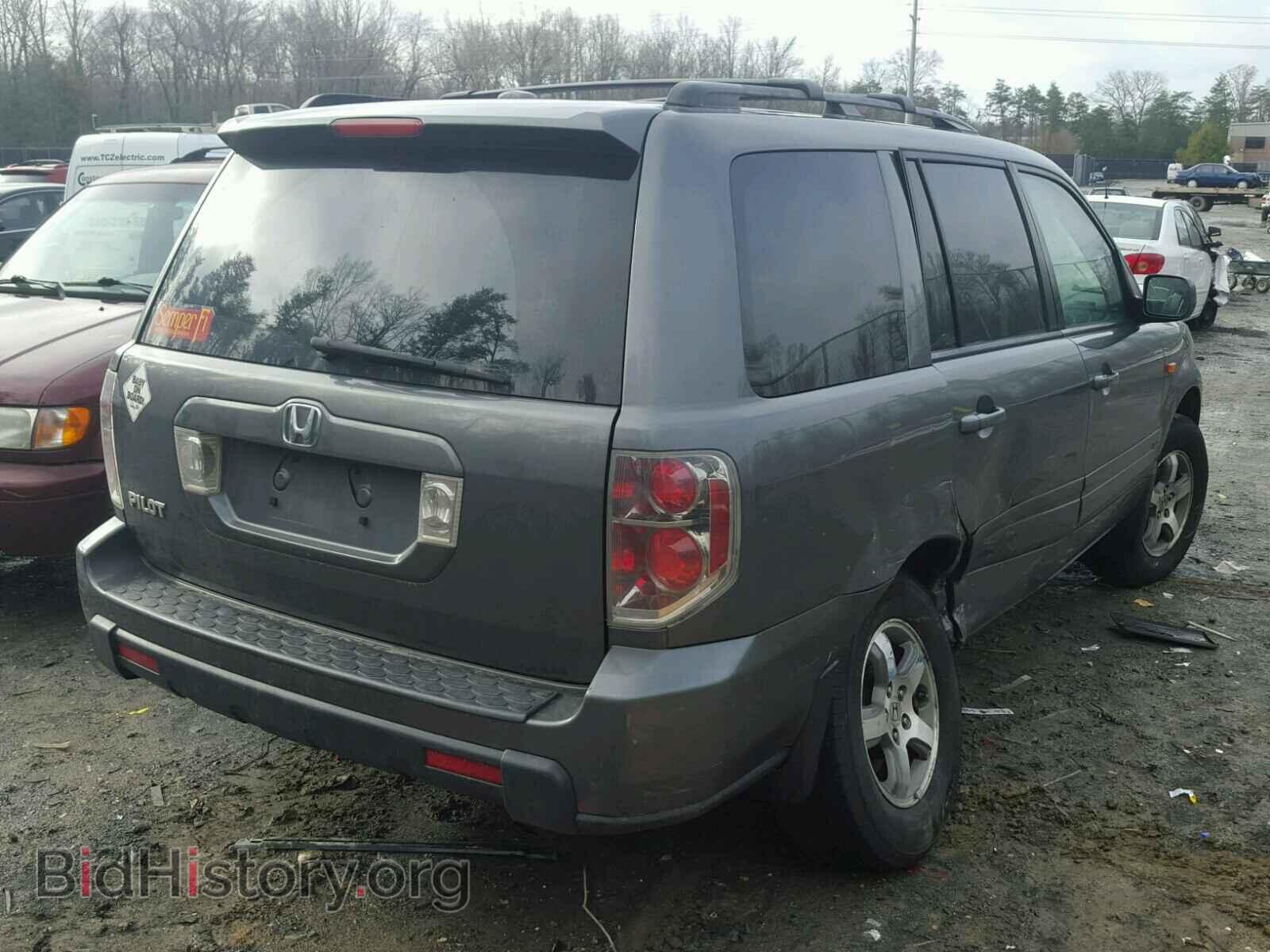 2007 HONDA PILOT - VIN: 5FNYF28627B036709 - Фото 4