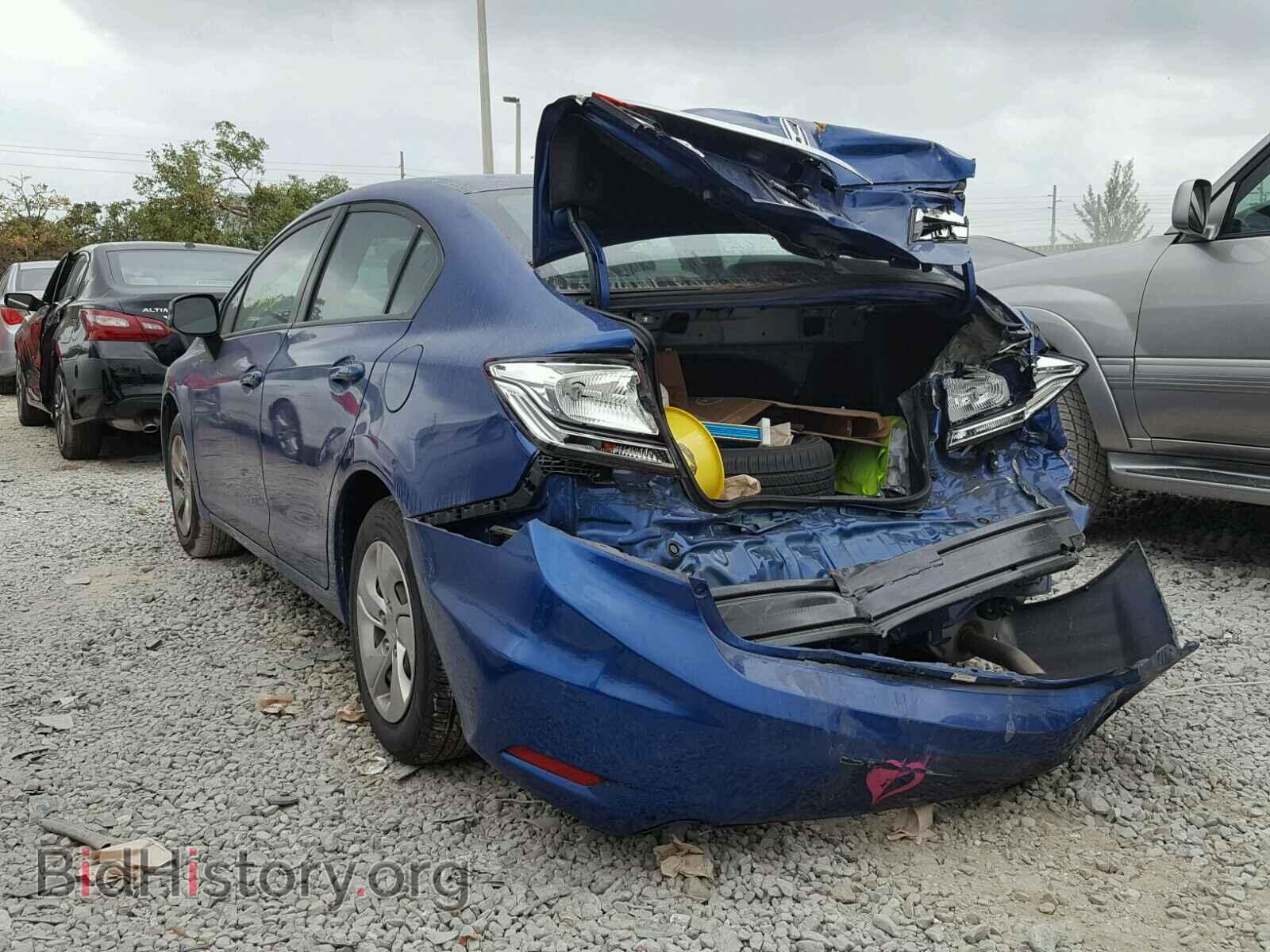 2013 HONDA CIVIC - VIN: 19XFB2F53DE074383 - Фото 3