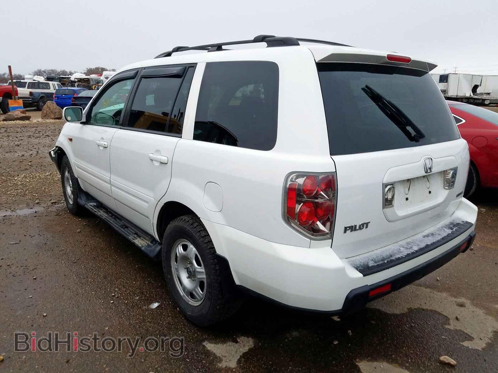 2007 HONDA PILOT - VIN: 2HKYF18567H522152 - Фото 3
